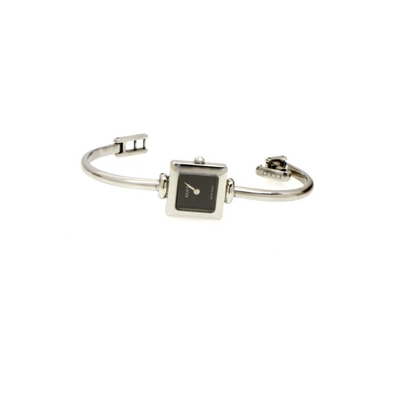 Gucci 1900L Watch Ladies Stainless Steel Black Dial - Picture 2 of 6